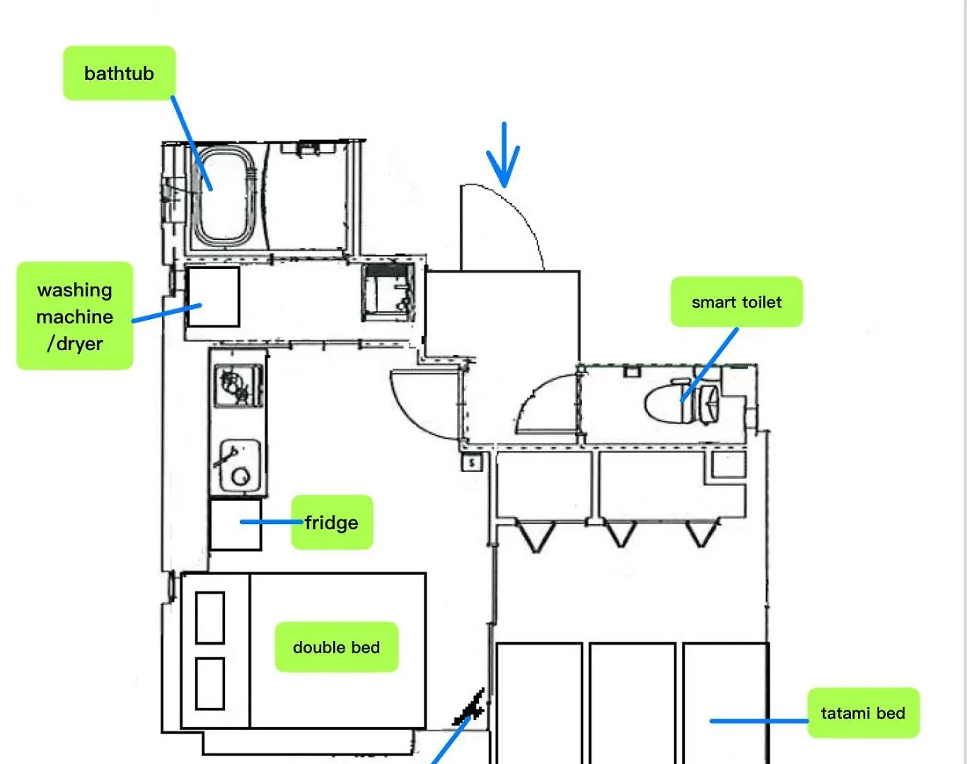 Newly Build Family-Apt , Shinjuku Shibuya Ueno In 15 Minutes By Train Tokyo Japan